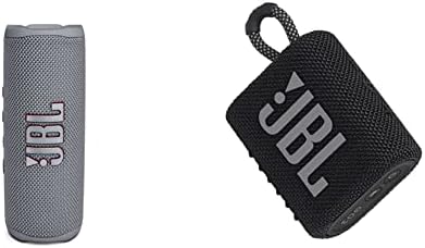 JBL Flip 6 – Enceinte Bluetooth Portable et étanche à l'eau et à la poussière, Haut-Parleur Haute fréquence, 12 Heures d'autonomie, en Gris & GO 3 – Enceinte Bluetooth Portable et légère, Noir
 Avis, Fiche Technique et Prix au Maroc