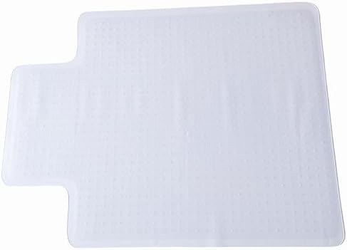 CAICFYIN Tapis de chaise de bureau pour moquette, tapis de chaise pour moquette à poils courts, tapis de sol 91,4 x 121,9 cm pour chaise de bureau sur tapis, tapis de sol roulant facile à glisser pour chaise de bureau avec rebord allongé
 Fiche Technique et Prix au Maroc
