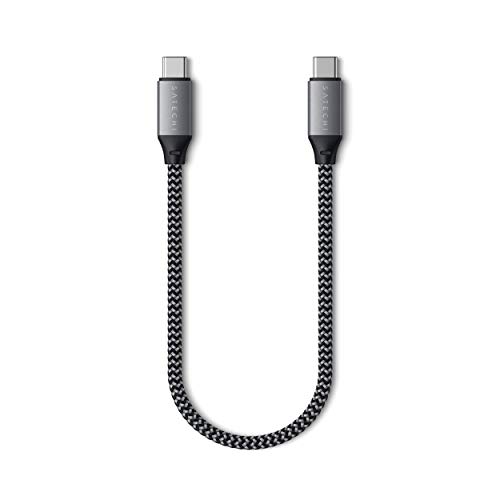 Câble de chargement Satechi USB-C vers USB-C – 10 pouces/25 cm – pour M2/ M1 MacBook Pro/Air, M2/ M1 iPad Pro/Air, M2 Mac Mini, iMac M1
 Fiche Technique et Prix au Maroc