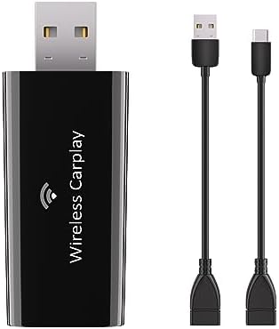 KZLVN Adaptateur CarPlay sans fil 2023 le plus fin, le plus récent et le plus petit, pour iOS, voitures CarPlay filaires en usine, câbles USB-A et USB-C inclus
 Fiche Technique et Prix au Maroc
