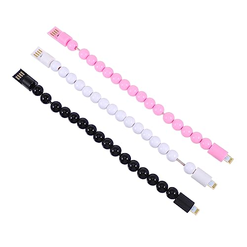 Garneck 3 pièces ligne de données chargeur USB portable chargeur de téléphone C chargeur de téléphone portable chargeur USB câble de chargement bracelet câble USB y câble de charge ligne de données câble ligne câble de données USB bracelet
 Fiche Technique et Prix au Maroc