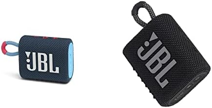 JBL GO 3 – Enceinte Bluetooth Portable et légère, aux Basses intenses et au Style Audacieux – Bleu/Rose & GO 3 – Enceinte Bluetooth Portable et légère, aux Basses intenses et au Style Audacieux
 Avis, Fiche Technique et Prix au Maroc