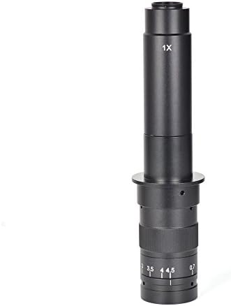 Adaptateur d'objectif monoculaire en verre, Zoom Max 300x, monture C, objectif de caméra pour Microscope numérique industriel F/industrie
 Fiche Technique et Prix au Maroc