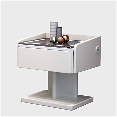 WFHTU Table Chevet Intelligente avec Chargeur USB Pour Chambre Coucher Lumière LED armoire (Color : OneColor, Size : 1)
 Fiche Technique et Prix au Maroc