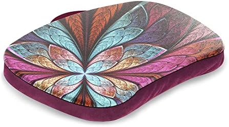 QIELIZI Bureau pour ordinateur portable – Bureau portable avec coussin d'oreiller, convient aux ordinateurs portables jusqu'à 15,6 pouces pour les étudiants à domicile, à utiliser comme support pour ordinateur portable, tablette de livre (1 fleur fractale)
 Fiche Technique et Prix au Maroc