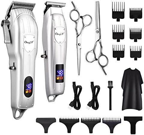 CkeyiN Tondeuse Cheveux Professionnelle, Coupe de Cheveux Electrique, Rechargeable Avec Ecran LED & 7 Longueurs de Réglage, Tondeuse Barbe Parfait Pour les Hommes/Enfants/Barbiers Professionnels
 Avis, Fiche Technique et Prix au Maroc