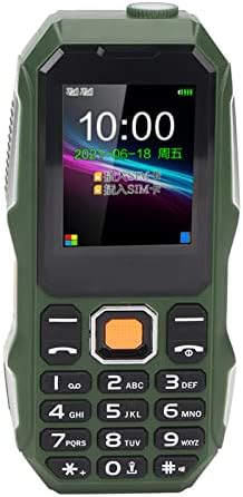 Tangxi Mini téléphone portable robuste pour personnes âgées, 4,6 cm, étanche, résistant aux chutes et à la poussière, batterie 5800 mAh, 32 Mo, téléphone portable GSM débloqué (OD vert)
 Fiche Technique et Prix au Maroc