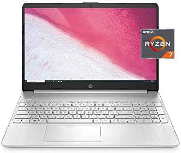 Ordinateur portable HP 15, processeur AMD Ryzen 7 3700U, 8 Go de RAM, 256 Go SSD, écran HD, Windows 10 Famille (15-ef0022nr, argent naturel)
 Fiche Technique et Prix au Maroc