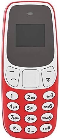 Mini téléphone portable, petit téléphone portable Bluetooth GSM double carte double veille avec changeur de voix intégré, lecteur de musique MP3/MP4, grande batterie amovible, rouge
 Fiche Technique et Prix au Maroc