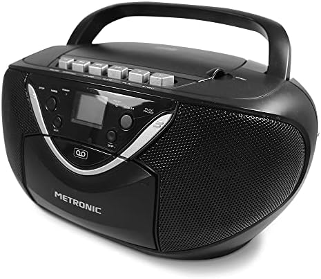 Metronic Auxiliaire Stéréo 477131 Radio CD MP3 avec Lecteur Enregistreur Cassette
 Avis, Fiche Technique et Prix au Maroc