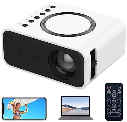 Mini projecteur portable avec wifi pour iPhone, téléphone Android, ordinateur portable Win10, avec télécommande, haut-parleur intégré, connexion sans fil, port audio, tablette compatible avec pilote USB Flash
 Fiche Technique et Prix au Maroc