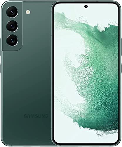 Smartphone Galaxy S22, téléphone portable Android débloqué en usine, 256 Go, appareil photo et vidéo 8K, écran le plus lumineux, longue durée de vie de la batterie, processeur rapide 4 nm, version internationale coréenne, vert (SM-S901N)
 Fiche Technique et Prix au Maroc