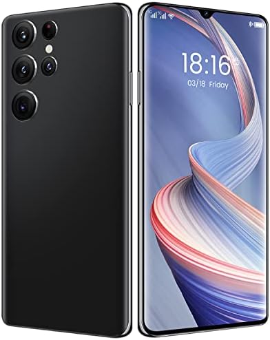 Smartphone débloqué 6,7 pouces téléphone portable S22 Ultra 2 + 16 Go HD plein écran téléphone à conversation directe double SIM téléphones Android débloqués Boost téléphone portable (noir)
 Fiche Technique et Prix au Maroc