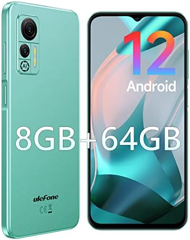 Téléphones Ulefone Note 14 Pro (4 + 64 Go) débloqués, système d'exploitation Android 12, téléphone portable débloqué à écran de 6,52", batterie 4500 mAh, appareil photo 13 MP + 5 MP, emplacements pour 3 cartes double SIM 4G, téléphone portable GPS OTG - Vert
 Fiche Technique et Prix au Maroc
