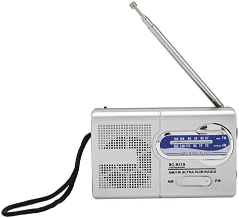 Goshyda Radio AM FM Portable, Lecteur de Radios à Transistor Portable Compact, Alimenté par 2 Piles AA, Haut-Parleur Intégré avec Prise Casque, pour Les Voyages en Plein Air
 Avis, Fiche Technique et Prix au Maroc