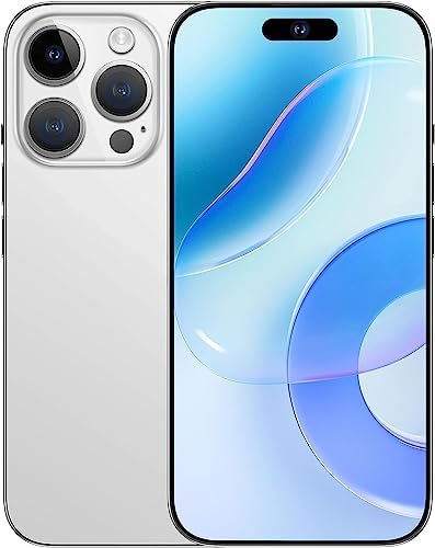 ExAchat A14 5G Smartphone débloqué 6,82" FHD+ Écran 90 Hz, appareil photo 72 MP 6800 mAh, 4 Go + 128 Go/256 Go, téléphone portable double SIM débloqué, empreinte digitale/identification faciale
 Fiche Technique et Prix au Maroc