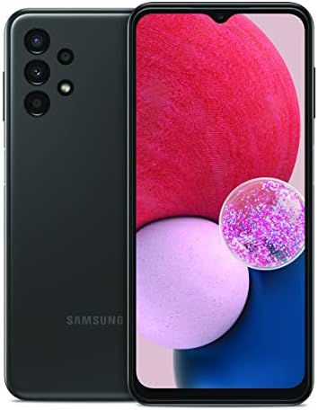 SAMSUNG Galaxy A13 LTE Téléphone portable Android débloqué en usine, 32 Go, appareil photo multi-objectif, écran Infinity-V HD+, longue durée de vie de la batterie, stockage extensible, version américaine, noir
 Fiche Technique et Prix au Maroc