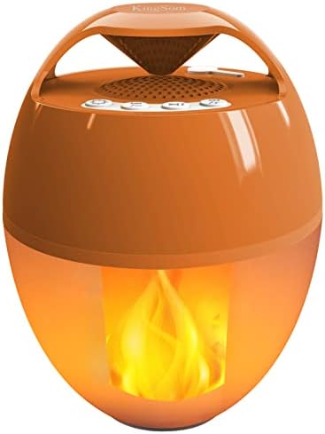 KingSom 【Nouvelle Version】 Enceinte Bluetooth Piscine,Enceinte Piscine Flottante Étanche IP68 avec lumière de Flamme,HD Stéréo et Basse Riche Haut-Parleur de douch,Mains Libres Enceinte Portable
 Avis, Fiche Technique et Prix au Maroc