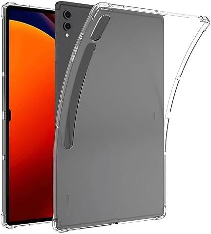 Zeking Coque conçue pour Samsung Galaxy Tab S9 Plus, ultra transparente, souple et flexible en TPU transparent, coque arrière pour Galaxy Tab S9 Plus SM-X810, transparente
 Fiche Technique et Prix au Maroc