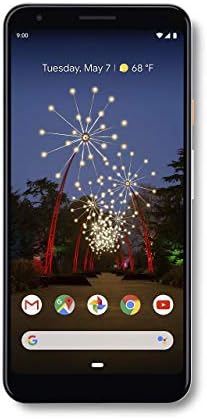 Google - Téléphone portable Pixel 3a XL avec 64 Go de mémoire (déverrouillé) - Clairement blanc
 Fiche Technique et Prix au Maroc