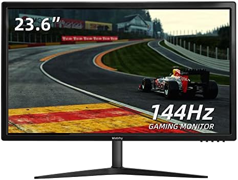 Moniteur de jeu Wstirhy 24 pouces 144 Hz, moniteur PC FHD LED 1920 x 1080, 1 ms 144 Hz, panneau TN, 99 % sRGB, VESA, DisplayPort, HDMI, noir
 Fiche Technique et Prix au Maroc