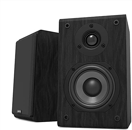 LONPOO LP42 Paire Enceintes bibliotheques HiFi (75W RMS, Enceintes étagère Passive, Subwoofer en Fibre de Carbone de 4" et Tweeter en dôme Silk, 4-8ohms)
 Avis, Fiche Technique et Prix au Maroc