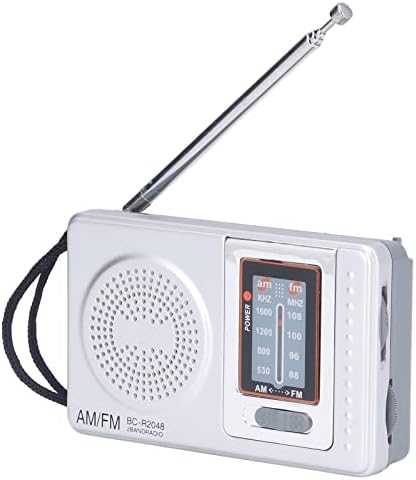 Keenso Radio AM FM, Récepteur de Radio AM FM de Couleur Gris argenté, Boîtier étanche en Matière Plastique pour l'intérieur et l'extérieur (BC-R2048)
 Avis, Fiche Technique et Prix au Maroc