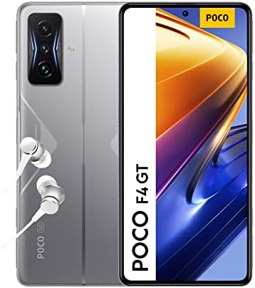 Poco F4 GT 5G + 4G LTE 256 Go + 12 Go débloqué en usine 6,67" 120 Hz 64 MP triple caméra (pas Verizon Sprint Boost Cricket Metro At&T) + (avec chargeur de voiture rapide) (Knight Silver)
 Fiche Technique et Prix au Maroc