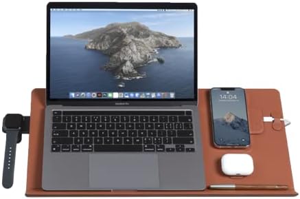 MOFT Tapis de bureau multifonctionnel en cuir PU résistant à l'eau, support multi-angle pour ordinateur portable, support de tablette, support de téléphone, organiseur de bureau, tableau d'affichage réglable
 Fiche Technique et Prix au Maroc