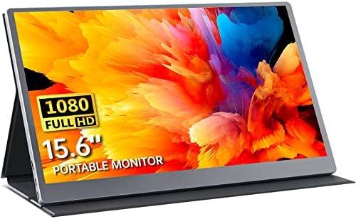 Upperizon Moniteur portable 15,6 pouces 1080P IPS Moniteur de voyage avec haut-parleur Mini HDMI Double USB-C Moniteur portable pour ordinateur portable MacBook PC Surface Xbox Switch PS5 avec couvercle
 Fiche Technique et Prix au Maroc