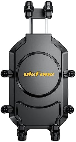 Ulefone Armor Mount Pro AM01, support de téléphone de vélo, support de téléphone de moto – Lamicall pince de téléphone portable pour guidon de moto, clip de téléphone de scooter pour iPhone et plus de smartphones de 5,4" à 7,2"
 Fiche Technique et Prix au Maroc