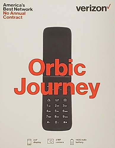 Téléphone à clapet 4g LTE prépayé Orbic Journey V Verizon - Noir
 Fiche Technique et Prix au Maroc