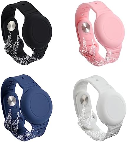 SAVITA 4pcs Bracelet pour Enfants pour AirTag, Étanche Bracelet Airtag Enfant Silicone Aînés Réglable Bracelet Airtag Anti-Perte Support Airtag Enfant pour Cacher le Traqueur GPS (4 Couleurs)
 Avis, Fiche Technique et Prix au Maroc
