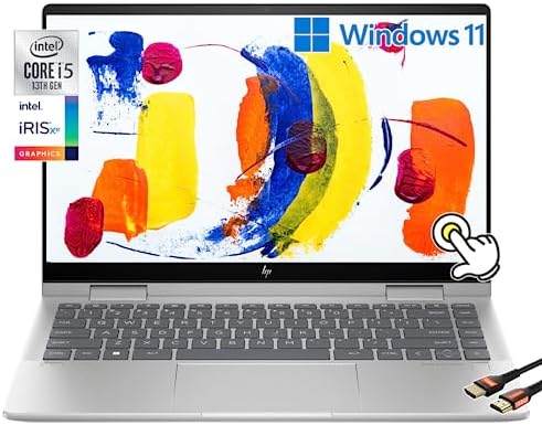 HP Envy x360 2-en-1 14" FHD IPS Écran tactile pour ordinateur portable Intel Core i5-1335U (Beats R5 5625U) Lecteur d'empreintes digitales KB rétroéclairé, Windows 11 | Argent naturel (8 Go de RAM | SSD 1 To)
 Fiche Technique et Prix au Maroc
