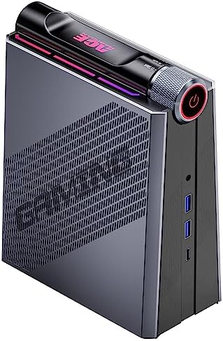 [Gaming PC] Mini PC Ryzen 9 6900HX (jusqu'à 4,9 GHz), 32 Go DDR5 (double canal) 512 Go NVMe SSD Mini ordinateurs avec AMD Radeon 680M (12 cœurs/2 200 MHz), WiFi6/BT5.2/Lumières RVB/3 modes Mini ordinateur de bureau pour joueur
 Fiche Technique et Prix au Maroc