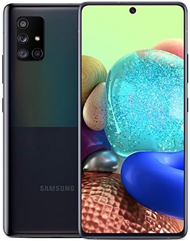 Samsung Galaxy A71 5G (128 Go, 6 Go) 6,7" AMOLED+, Snapdragon 765G, batterie 4500 mAh, Global 5G Volte GSM AT&T débloqué (T-Mobile, Metro, Straight Talk) Garantie américaine A716U (Prism Cube Noir)
 Fiche Technique et Prix au Maroc