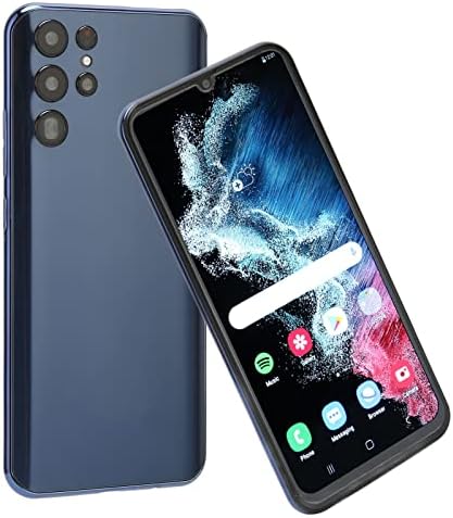 Smartphone débloqué S22 Ultra Pro pour Android 11, téléphone portable débloqué de 6,52 pouces, FHD Face ID 4 Go 64 Go 128 Go, téléphone portable extensible pris en charge double SIM, processeur 10 cœurs, 3500 mAh, double caméra 5 MP 8 MP (bleu)
 Fiche Technique et Prix au Maroc