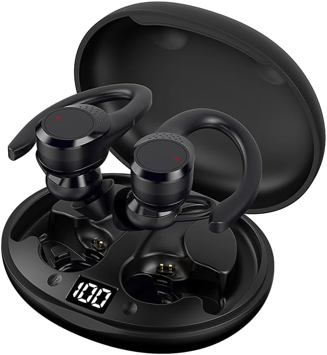 TTWS Casque Bluetooth sans fil, Bluetooth 5,2 pièces, Smart ENC Down, sans contact, affichage numérique dans l'étui de chargement, pour téléphones Apple Android
 Fiche Technique et Prix au Maroc