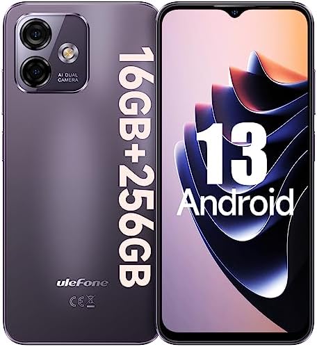 Ulefone Note 16 Pro (16 Go + 256 Go) Téléphones portables débloqués, smartphone Android 13, appareil photo principal 50 MP, écran HD + goutte d'eau 6,52", processeur 8 cœurs, batterie 4400 mAh, double téléphone portable débloqué 4G - Violet
 Fiche Technique et Prix au Maroc