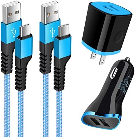 Chargeur de voiture Motorola USB-C + bloc de chargement rapide + 2 câbles de type C de 0,9 m pour Moto G Stylus 5G, G Power, Edge + 2023, Moto G, Defy 2, Moto G51, G50, G10, Google Pixel 7a/6/5/ 4/3a XL, SamsungGalaxy S23/S22/S21
 Fiche Technique et Prix au Maroc