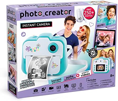 Appareil Photo à Impression Instantanée Canal Toys Photo Creator – Photo, Selfie et Vidéo – Papier Thermique pour 250 Photos – Écran LCD.  8+
 Fiche Technique et Prix au Maroc