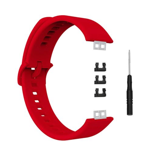 Bande de remplacement Bracelet Rouge pour Huawei Watch Fit
 Fiche Technique et Prix au Maroc