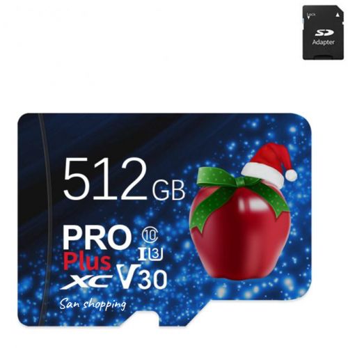 Carte mémoire 512GB haute vitesse Micro TF SD Pro plus XC
 Fiche Technique et Prix au Maroc