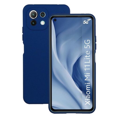 Case Coque Softy Touch pour Xiaomi MI 11 Lite - Bleu
 Fiche Technique et Prix au Maroc