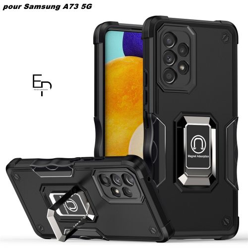 Coque antichoc pour Samsung A73 5G Shockproof avec protection de camera
 Fiche Technique et Prix au Maroc