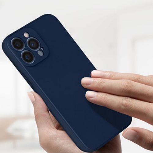 Coque pour iPhone 14 pro max,  Dane agréable touche confort,Case Bleu
 Fiche Technique et Prix au Maroc