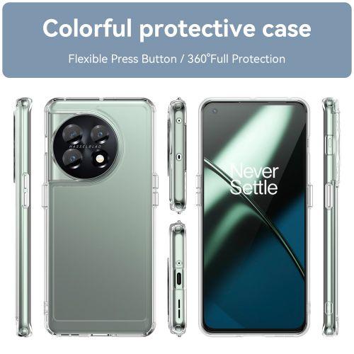 Imak Pochette Silicone  Transparent Coque compatible avec OnePlus 11
 Fiche Technique et Prix au Maroc