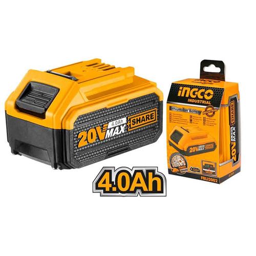 Ingco BATTERIE 20V 4,0A
 Fiche Technique et Prix au Maroc