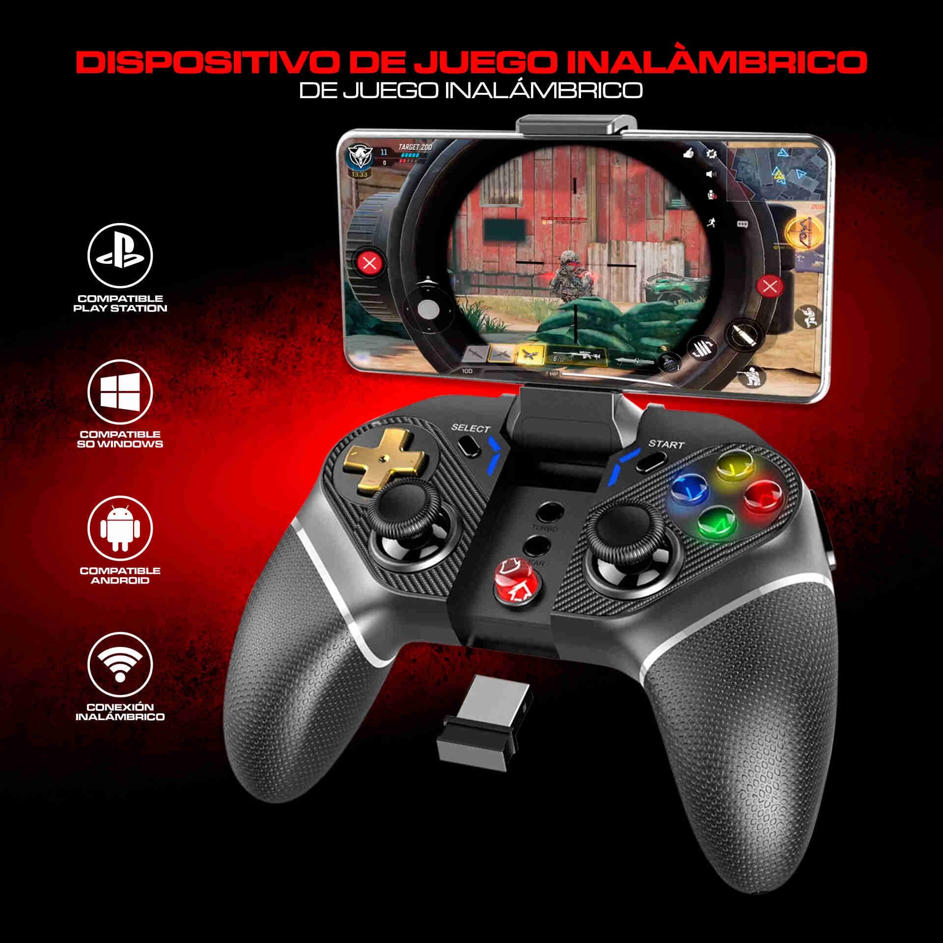 Mando Para Celulares, Pc, Ps3, Nintendo Switch/Oled Ipega 9218 - RAC STORE