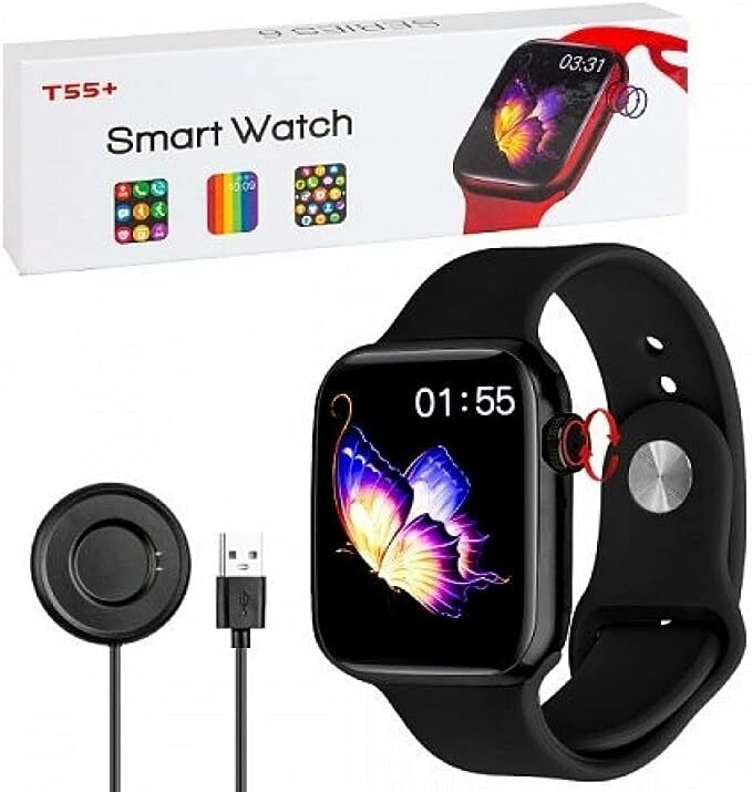 Smartwatch for T55 Plus, Black